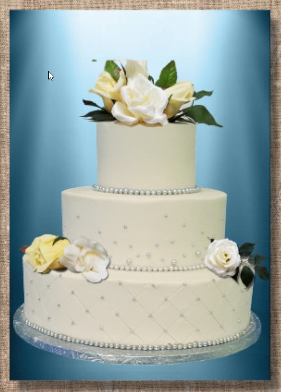 Description This cake is iced in fondant and features beautiful buttercream  swirls only along t… | Buttercream wedding cake, Wedding cakes, Beautiful wedding  cakes